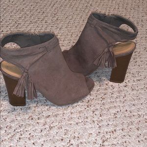 Open toe booties- boutique!